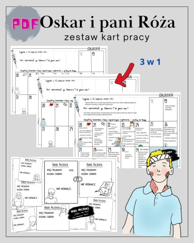 Oskar I Pani Róża Sprawdzian Z Treści Lektury
