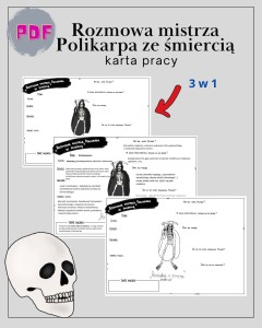 Miniatura produktu: Rozmowa mistrza Polikarpa ze śmiercią (1 karta)