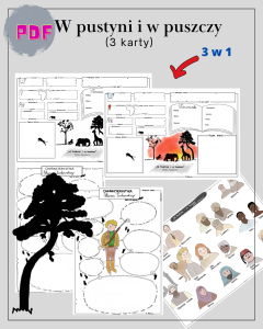 W pustyni i w puszczy (3 karty)