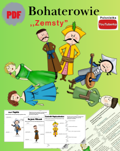 Zemsta - bohaterowie (cechy, związki frazeologiczne) 